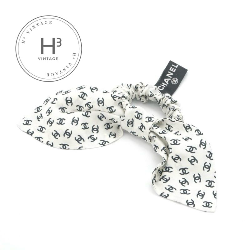 楽天市場】【ラッピング済】シャネル ヘア アクセサリー シルクリボン