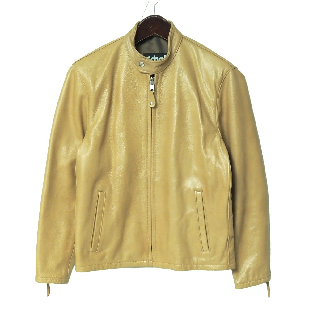 楽天市場】【中古】ショット SCHOTT レザーランチャーフリンジ