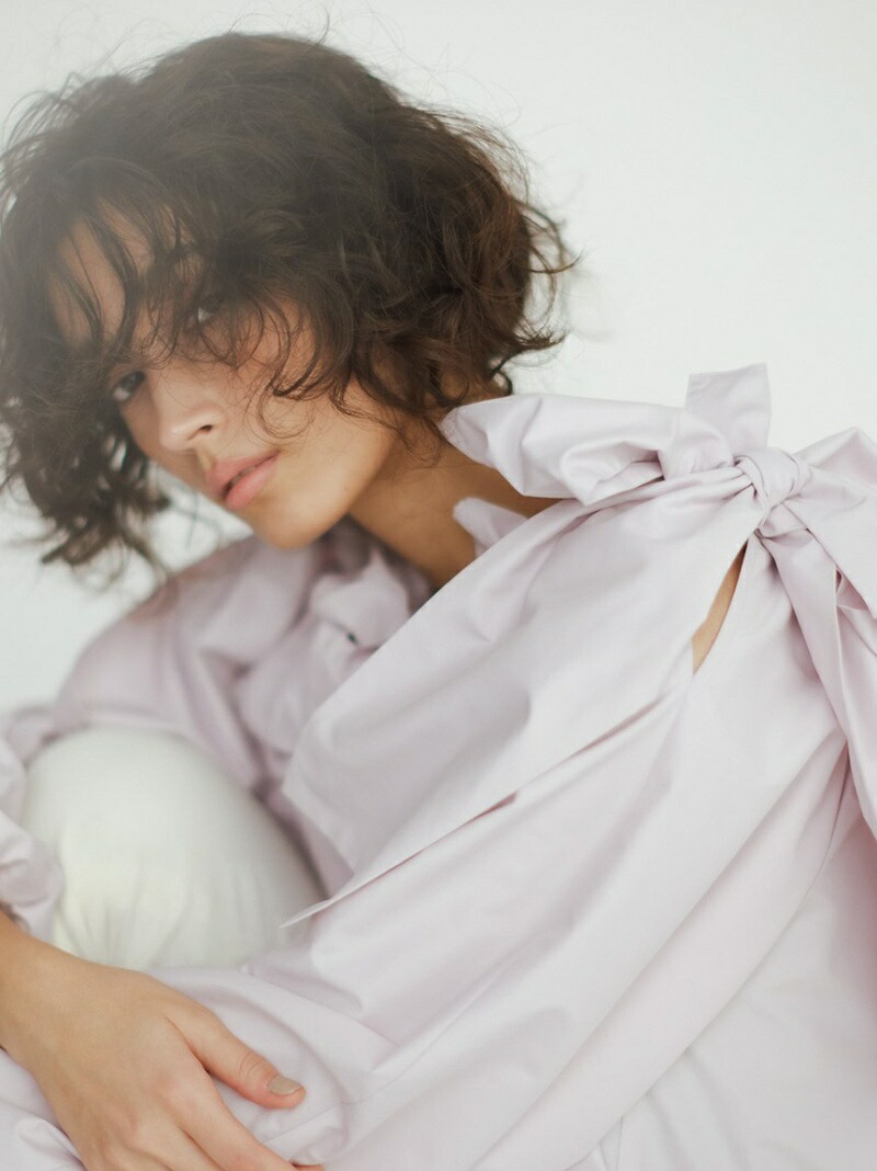 SALE／40%OFF】ショルダーリボンギャザーブラウス CELFORD セル