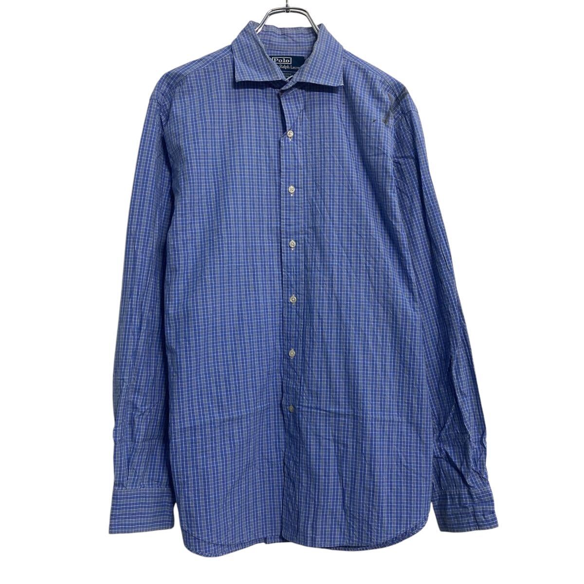 楽天市場】【中古】【古着】 Polo Ralph Lauren 長袖 チェックシャツ L