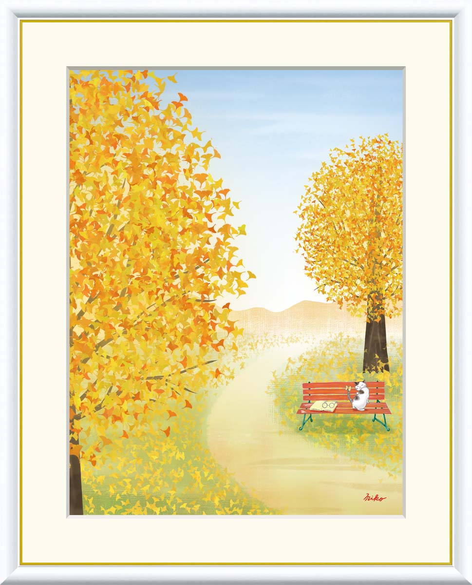 楽天市場】【スーパーSALE10％OFF】10年保証 名画 油絵 イチョウの木