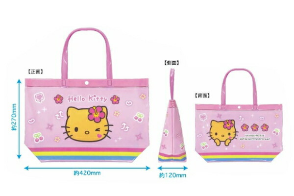 楽天市場】サンリオキャラクターズ ビニールバッグハローキティ キティ