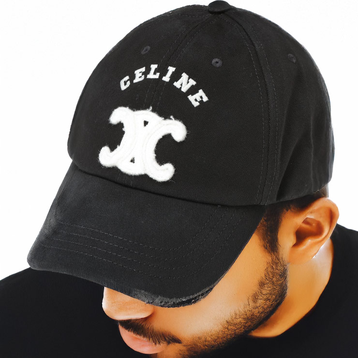 楽天市場】CELINE セリーヌ ベースボールキャップ AA0AG0F82.38NO