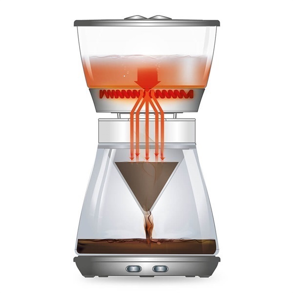 De'Longhi(デロンギ)クレシドラ ドリップコーヒーメーカー (シルバー