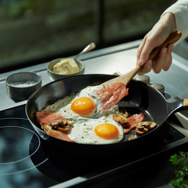 VERMICULAR(バーミキュラ)フライパン 28cm ウォールナット[ガラス