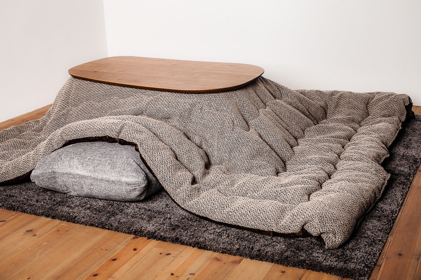 ラスモ コタツテーブル(クルミ) | ニチビウッドワークス(Nichibi