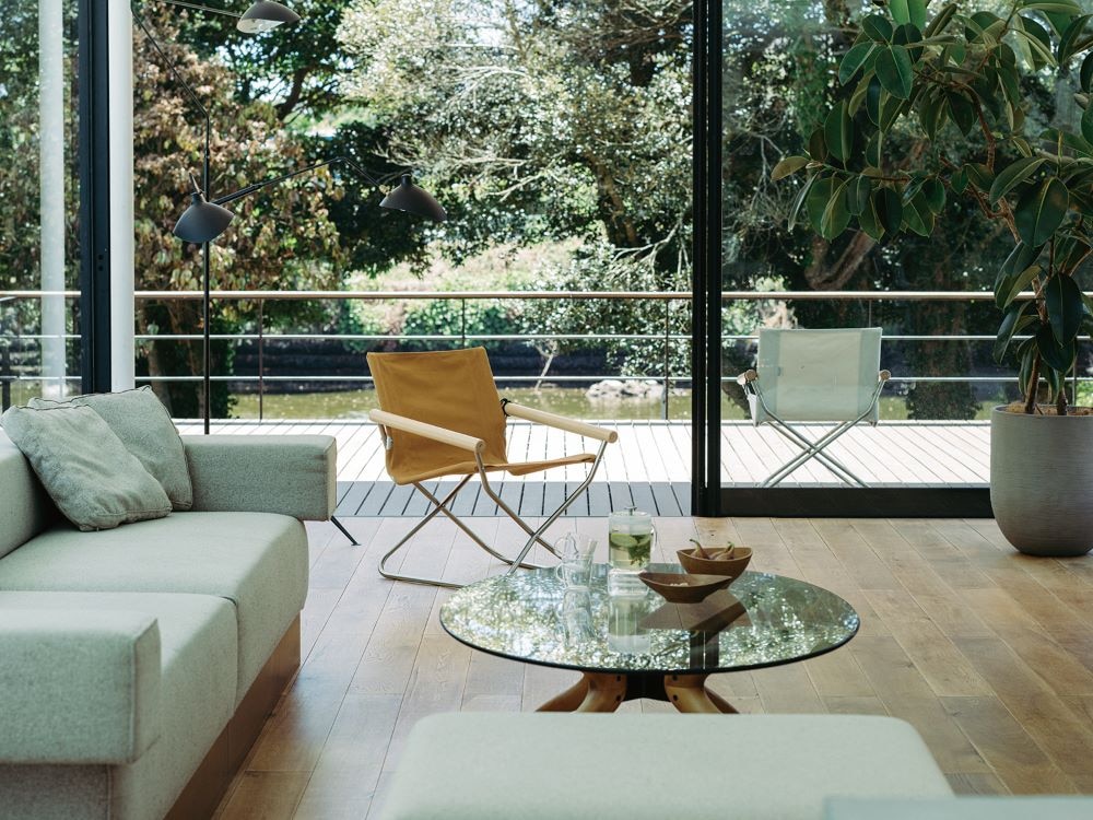 ニーチェア エックス 80 (木部ダークブラウン シートグレー