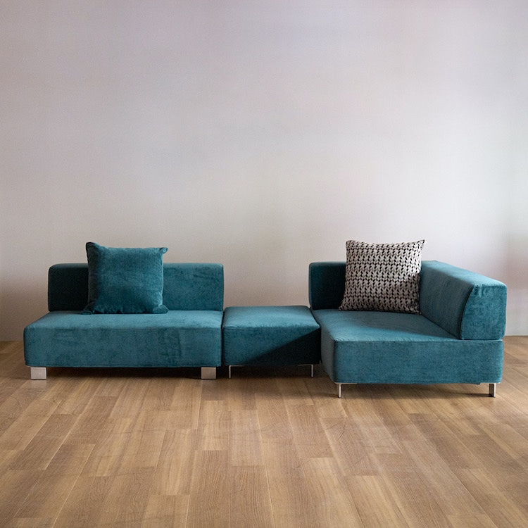 ホクシー 2 (2P アームレスソファ) (DランクDランク) | スピガ(SPIGA