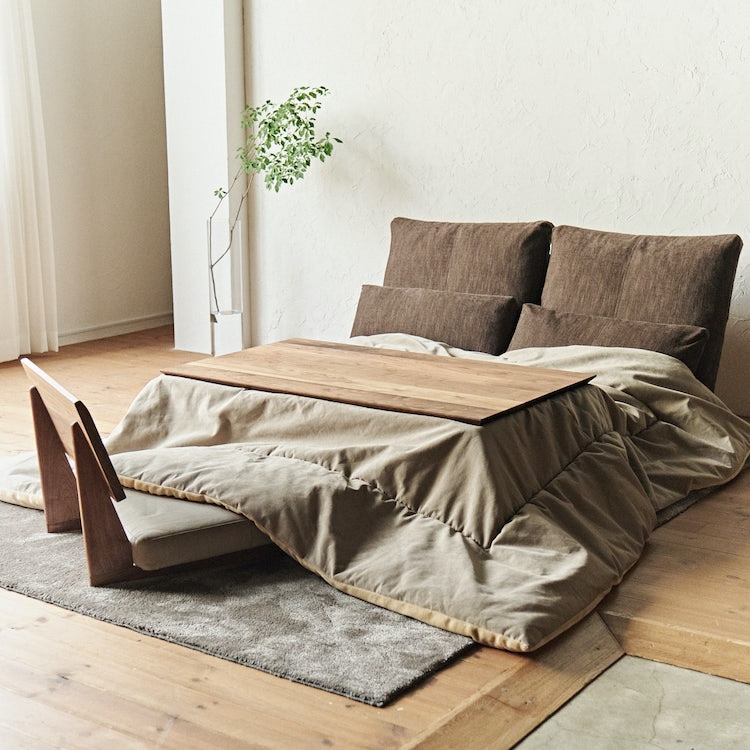 トーカスト コタツテーブル(ウォールナット) (サイズ幅100×奥行70cm