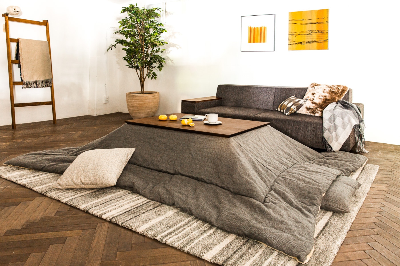 トーカスト コタツテーブル(ウォールナット) (サイズ幅120×奥行70cm