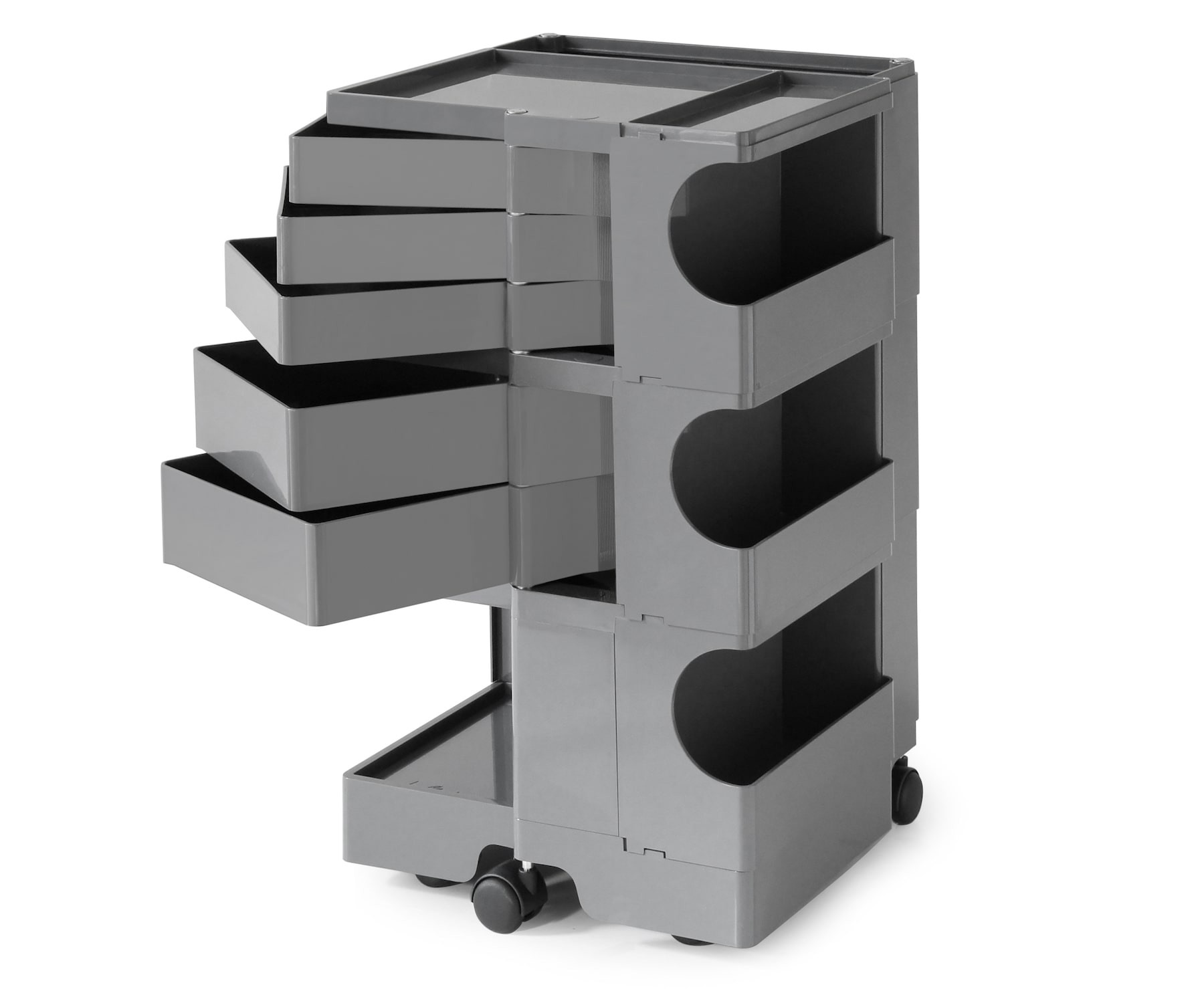 ボビーワゴン 3段(5トレイ) (カラークミン) | ビーライン(B-LINE