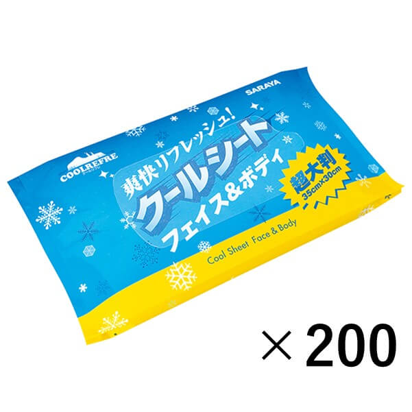 サラヤ｜フェイス＆ボディ用クールシート クールリフレ クールシート 3