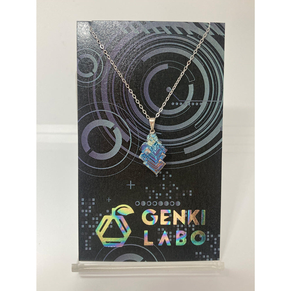 ビスマスネックレス】煌めく宇宙の欠片 - ビスマス結晶ネックレス