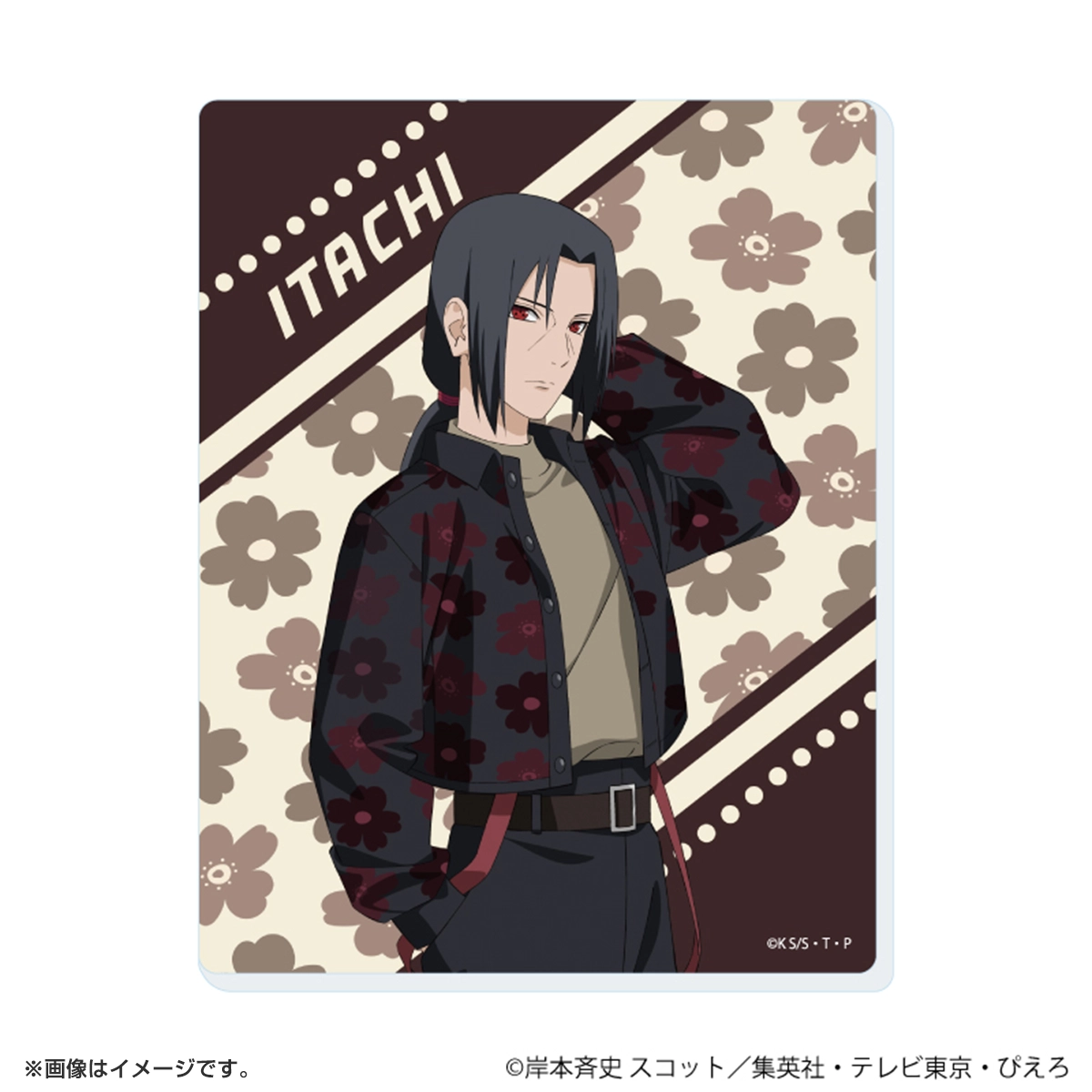 NARUTO ミニアクリルプレート「NARUTO-ナルト- 疾風伝」ニューレトロ