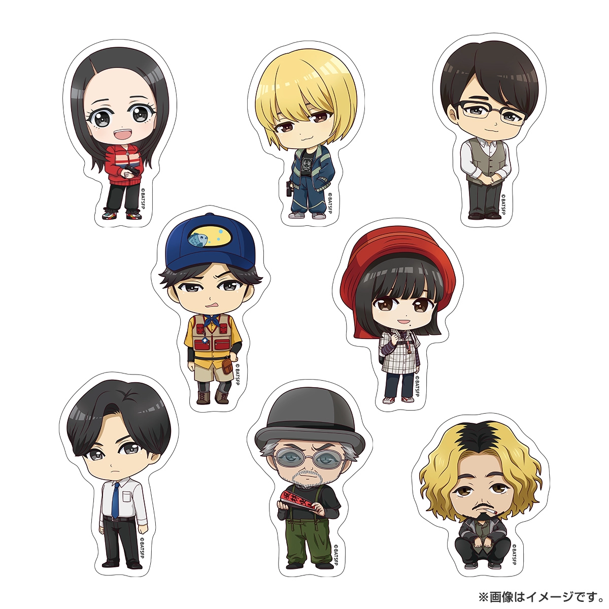 ベイビーわるきゅーれ エブリデイ！ トレーディングステッカー（ちび