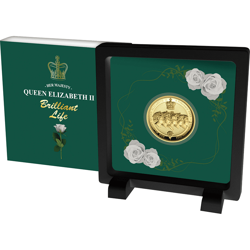 ニウエ 2025年 女王エリザベス2世の治世を称えて 1ドル銅貨 プルーフ