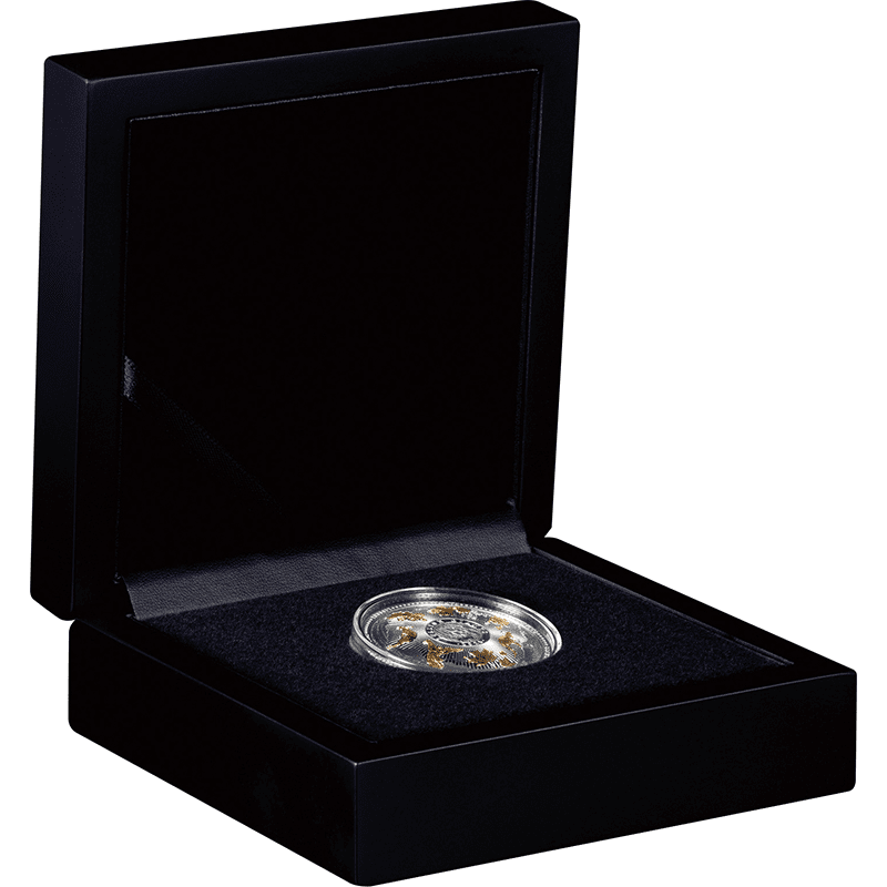 ソロモン諸島 2025年 世界のブリオン・ジャイアンツ 5ドルドーム型銀貨