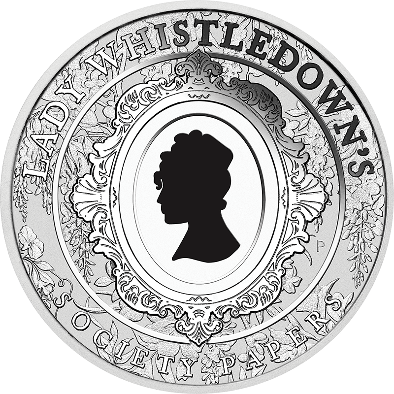 ツバル 2026年 「ブリジャートン家」 レディ・ホイッスルダウンの肖像