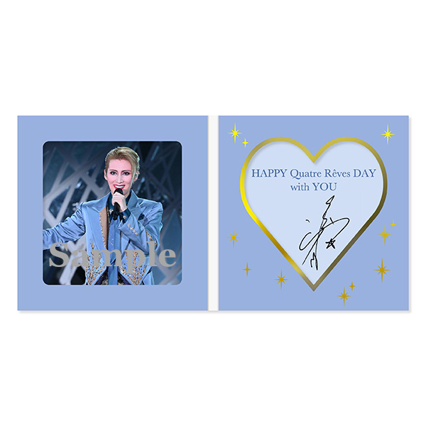 スクエアフォト＆サイン入りカードセット＜キャトルレーヴ30th＞／瀬央