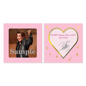 スクエアフォト＆サイン入りカードセット＜キャトルレーヴ30th＞／永久