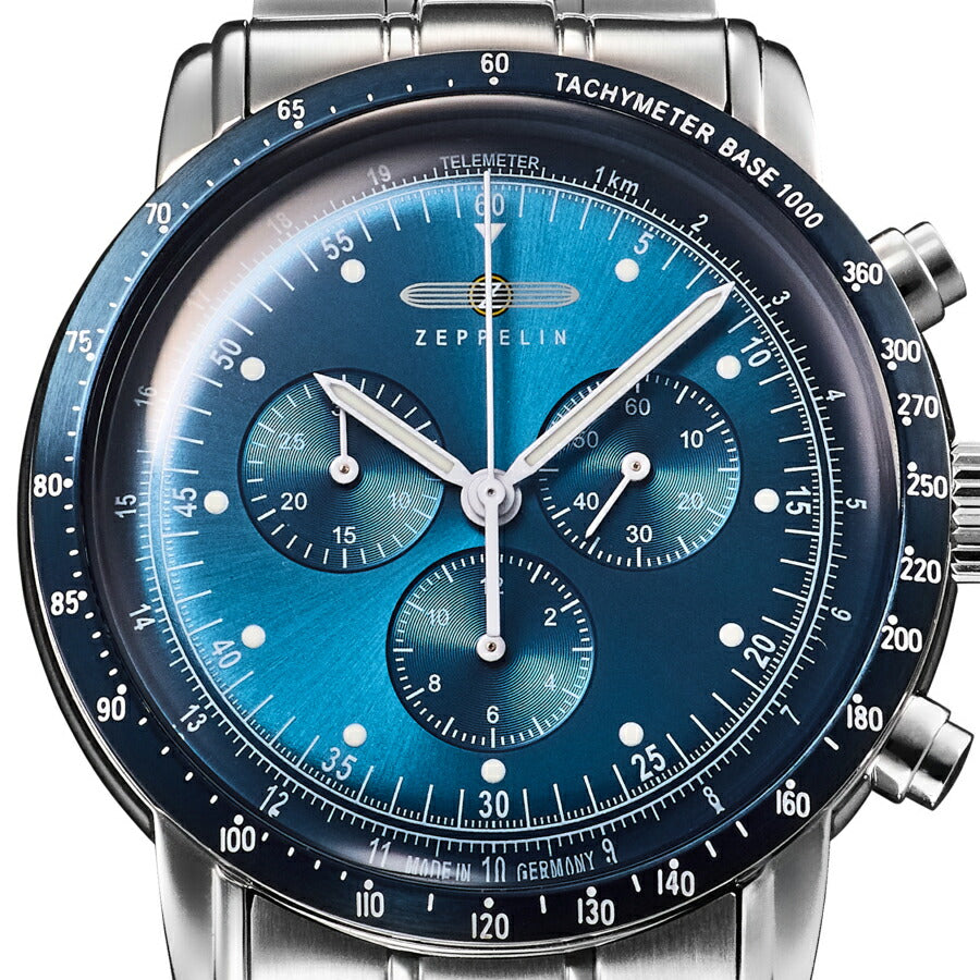 ツェッペリン 100周年記念シリーズ 日本限定 クロノグラフ 8892M-3