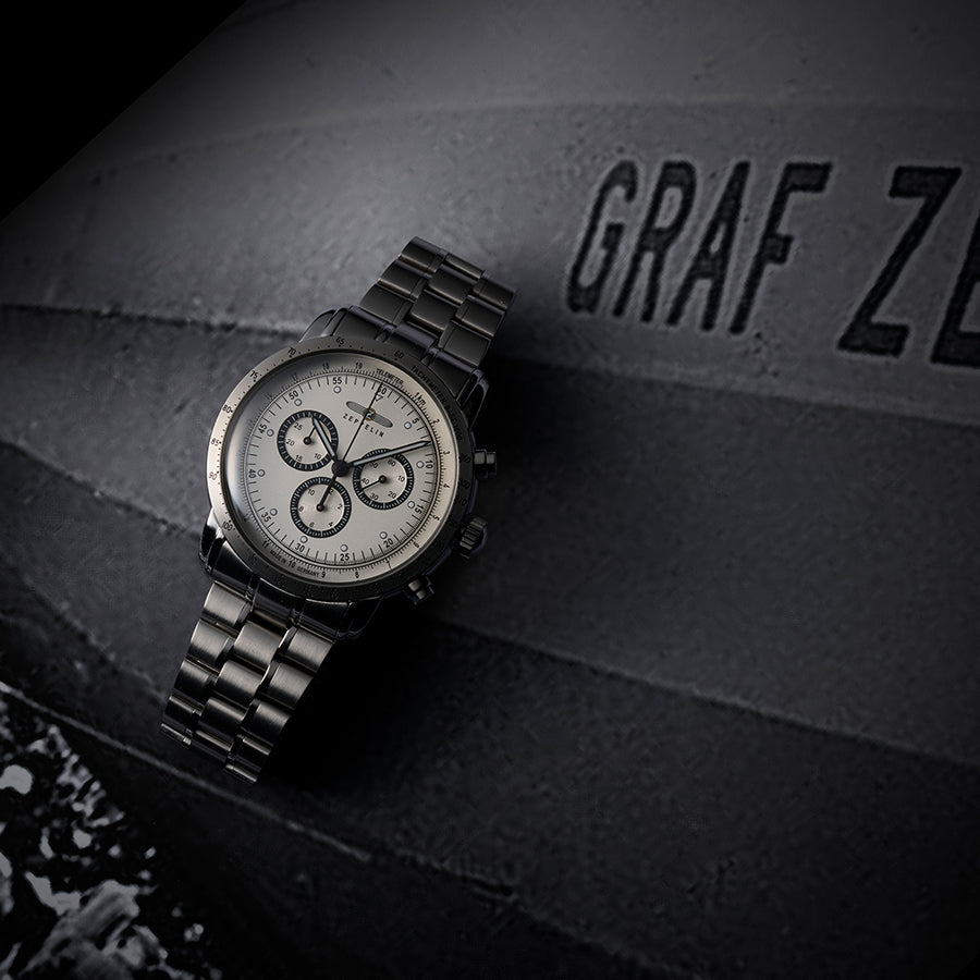 ツェッペリン 100周年記念シリーズ 日本限定 クロノグラフ 8894M-1