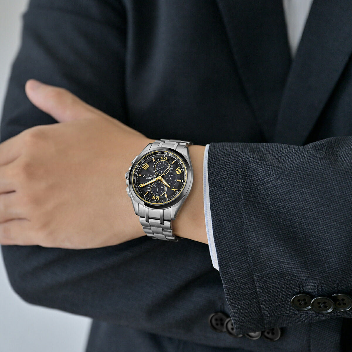 シチズン アテッサ 限定モデル KIZASHI Collection 2026 AT8244-57E