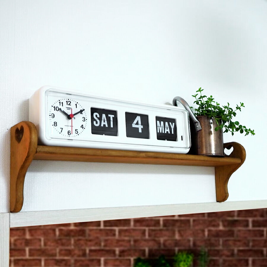 トゥエンコ 置時計 パタパタ時計 フリップクロック パーペチュアル