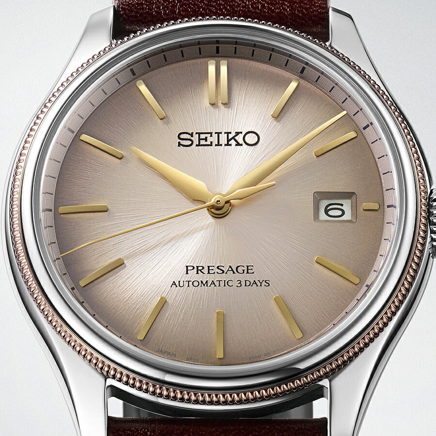 セイコー プレザージュ クラシックシリーズ アップサイクルレザー