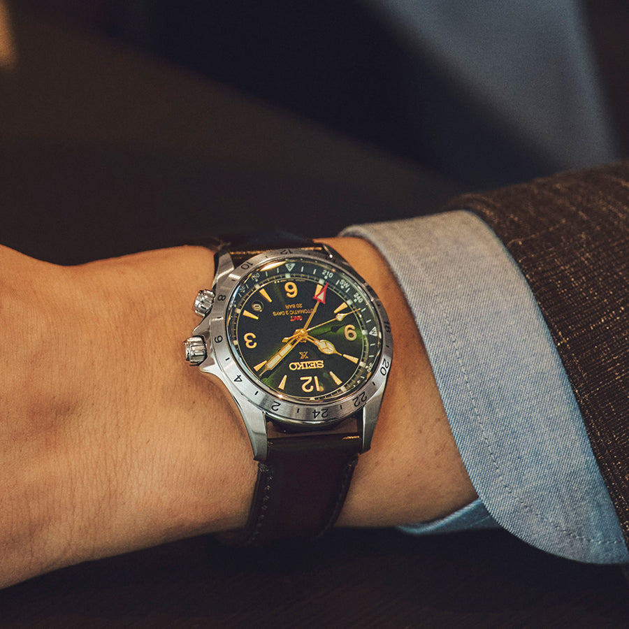 セイコー プロスペックス アルピニスト メカニカル GMT SBEJ005 メンズ
