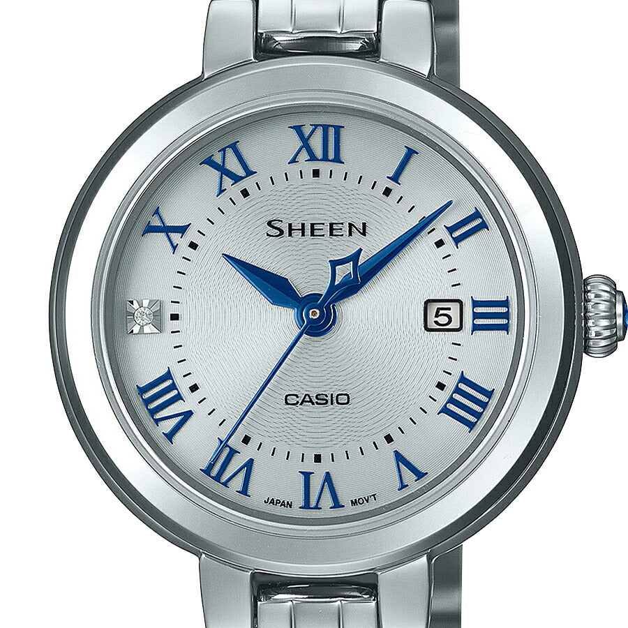 カシオ シーン ソーラーサファイアモデル ローマンインデックス SHS