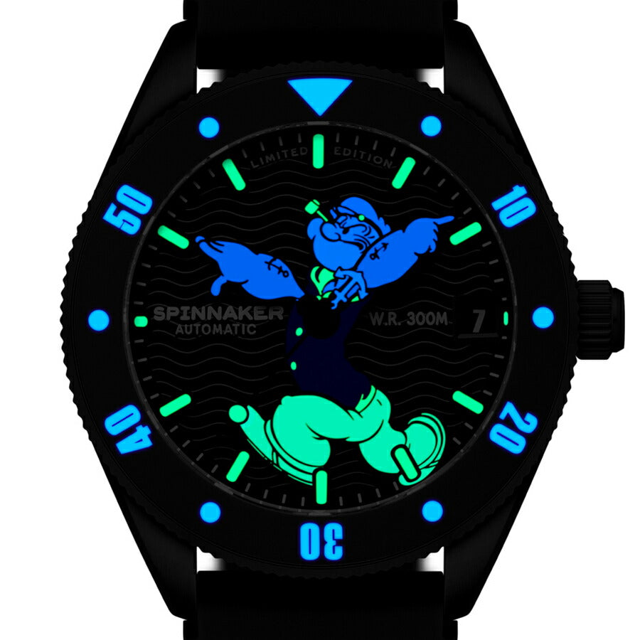 スピニカー チャレンジャー ポパイ コラボレーション 限定モデル