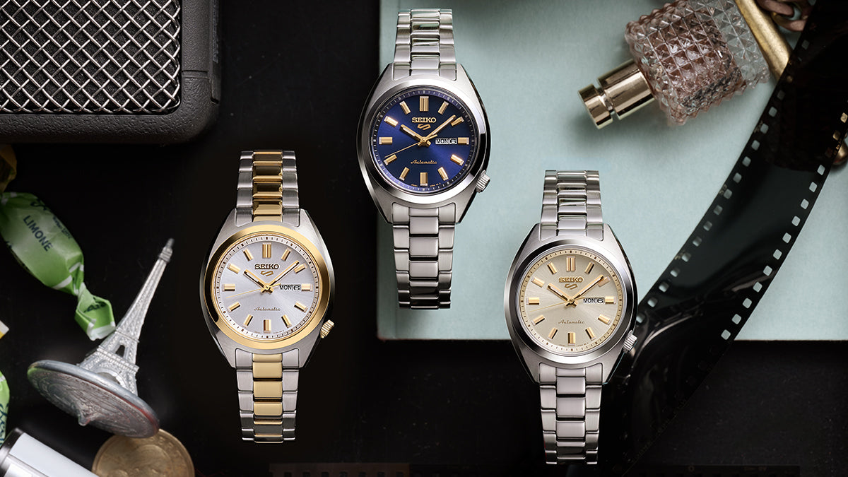 セイコー 5スポーツ SNXSシリーズ スモールサイズ へびたまケース