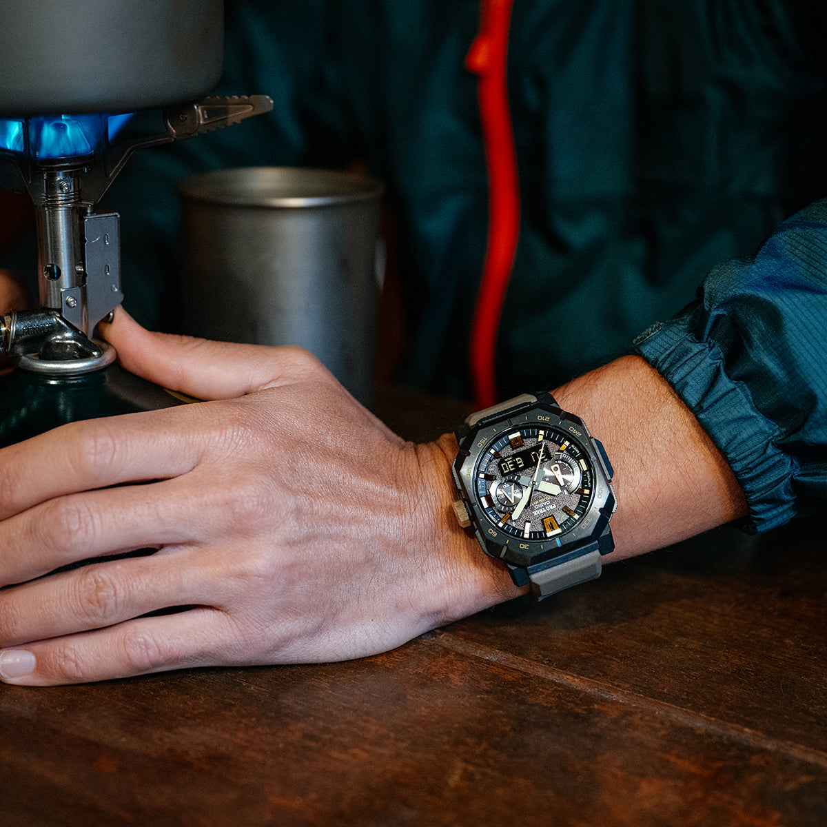 プロトレック クライマーライン ヨセミテ PRW-B1000-5JF メンズ 電波