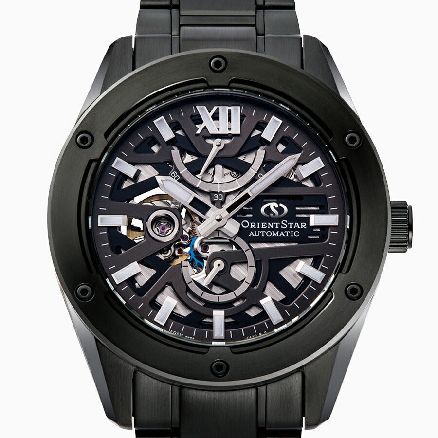 オリエントスター M34 アバンギャルド F8 スケルトン ブラック RK