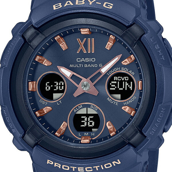 BABY-G BGA-2800-2AJF レディース 電波ソーラー アナデジ 樹脂バンド
