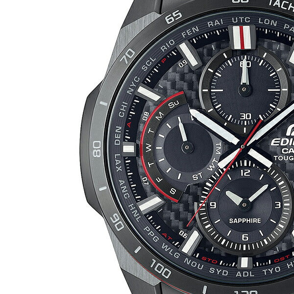 エディフィス カーボンファイバーダイアル EQW-A2000DC-1AJF メンズ