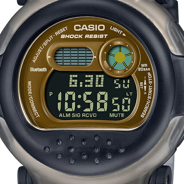 G-SHOCK G-B001MVB-8JR メンズ 電池式 デジタル ダブルベゼル グレー