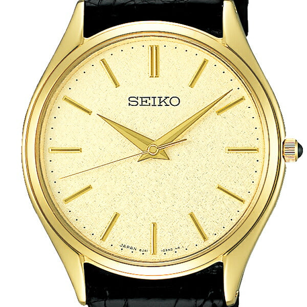 セイコー ドルチェ&エクセリーヌ ペア クオーツ SACM150 メンズ 革