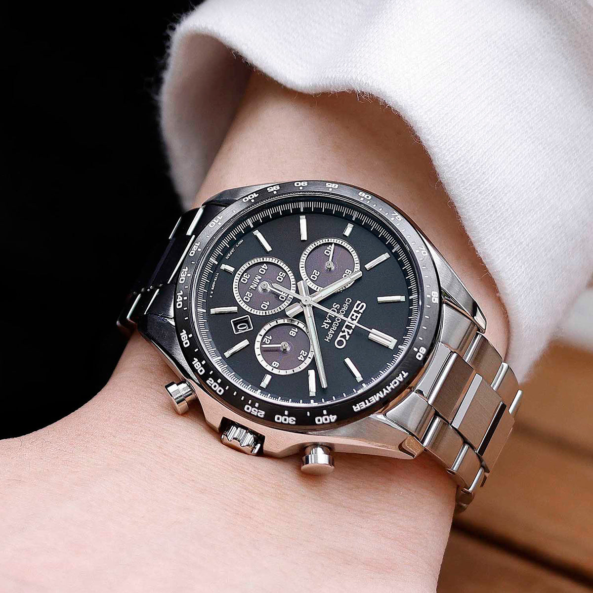 セイコー セレクション Sシリーズ SBPY167 メンズ ソーラー クロノ