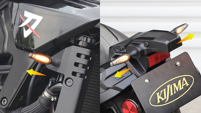 廃番・完売】ウインカーランプSET シーケンシャルTRウインカー LED