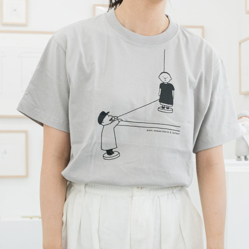 Tシャツ（私と私の船長さんNO.1・ライトグレー）