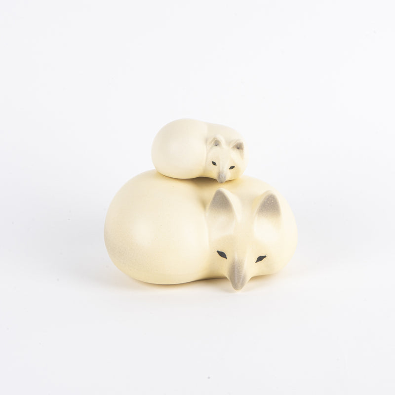 雪の中のフォックス ミニ