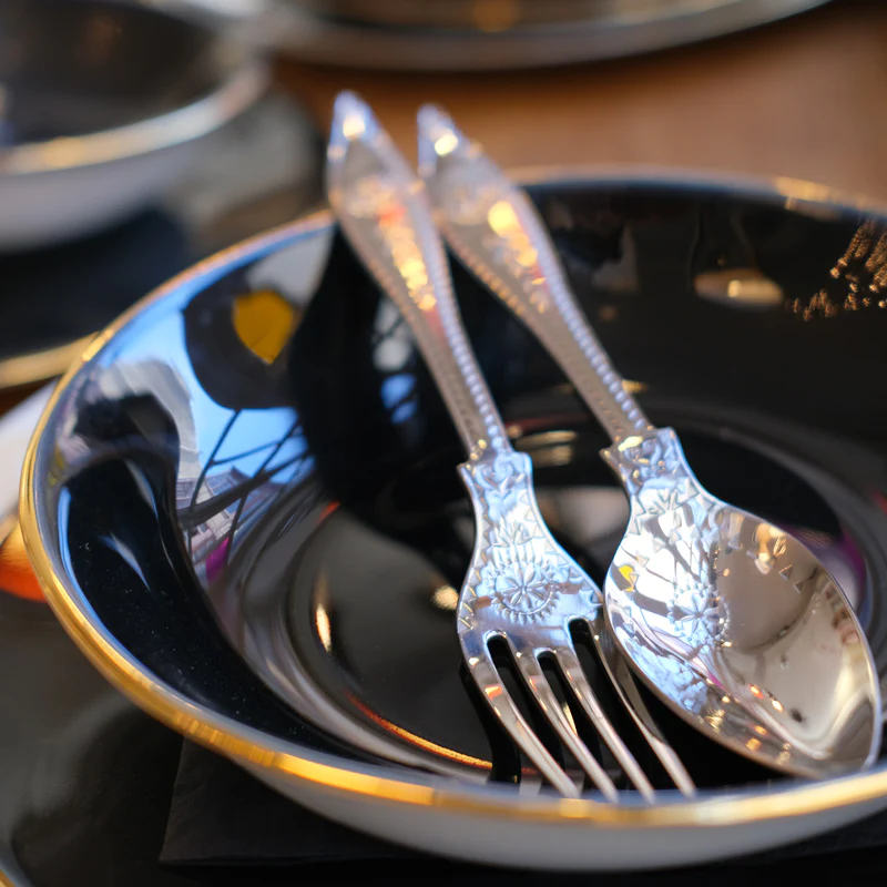 東欧風ヴィンテージテイストのカトラリーセット