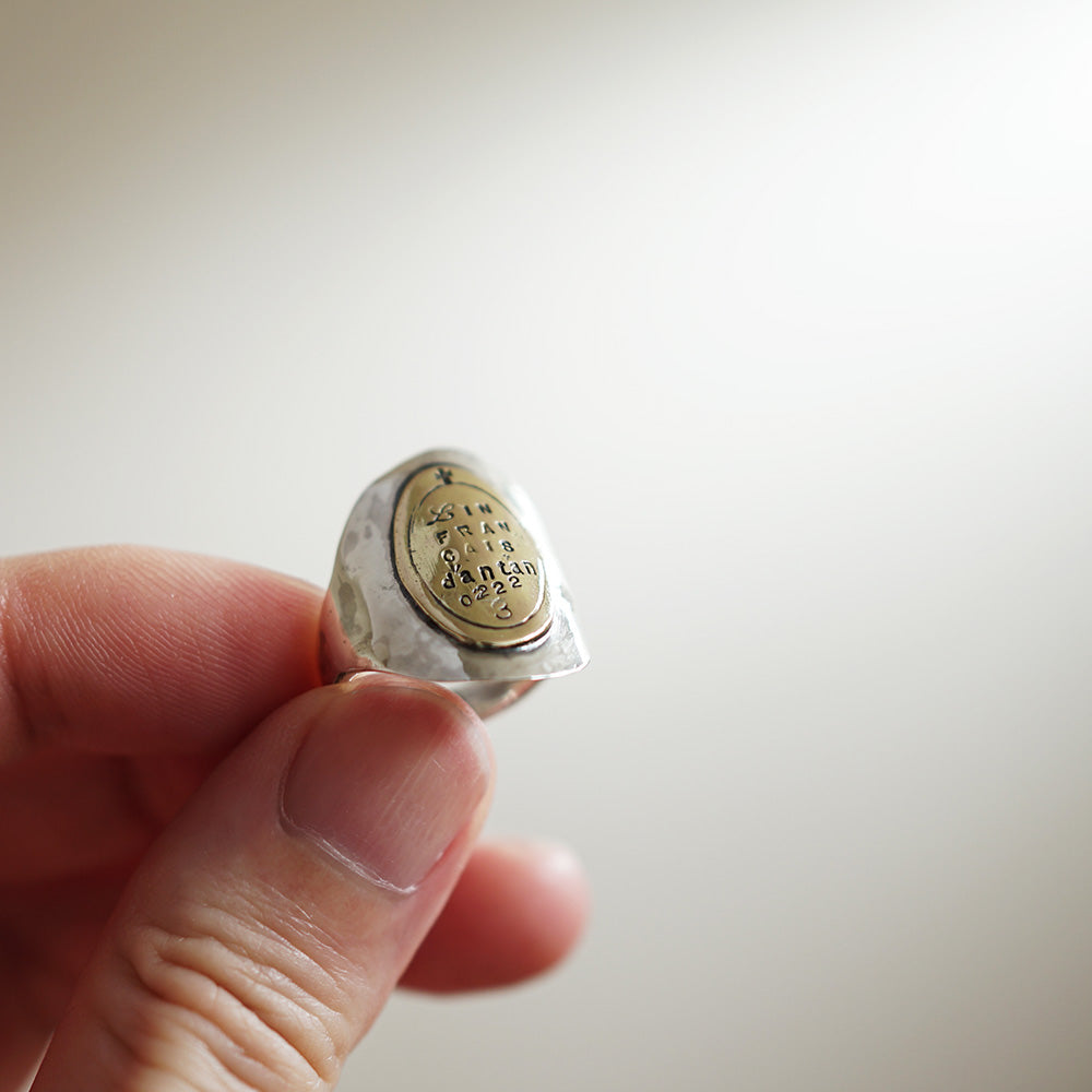 Revivre by Atelier d'antan : College Spoon Ring A202171AR050