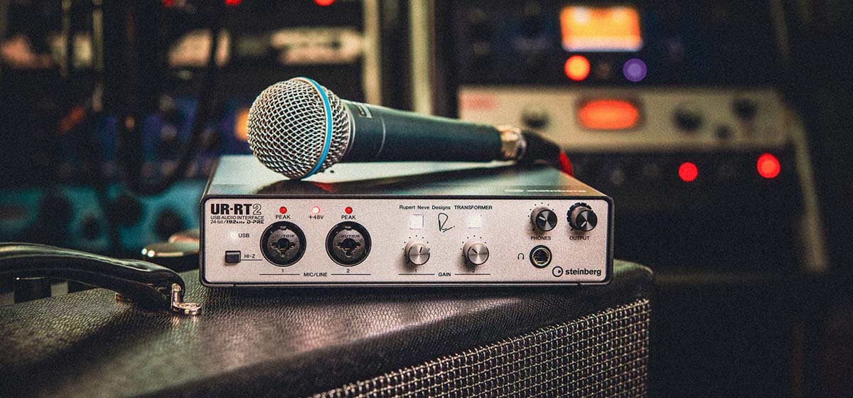 Steinberg UR-RT2 USB Audio Interface with Rupert Neve Designs
