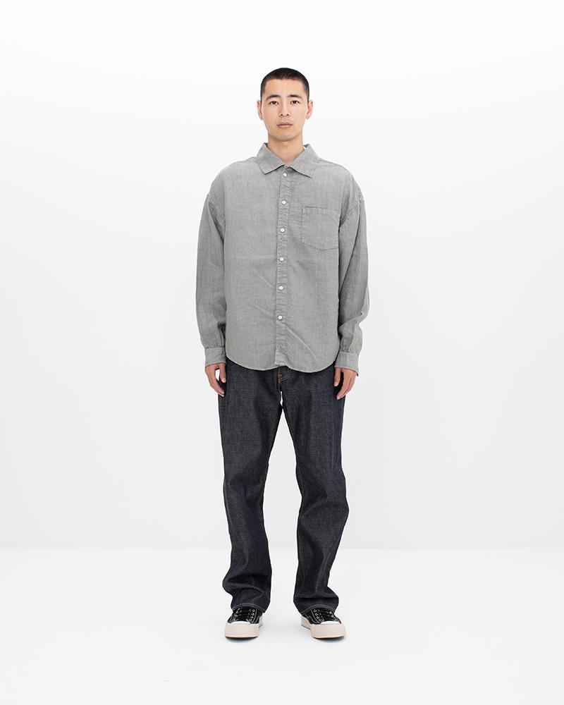 PALMER SHIRT L/S DMGD (LINEN) | Visvim Official North American Web