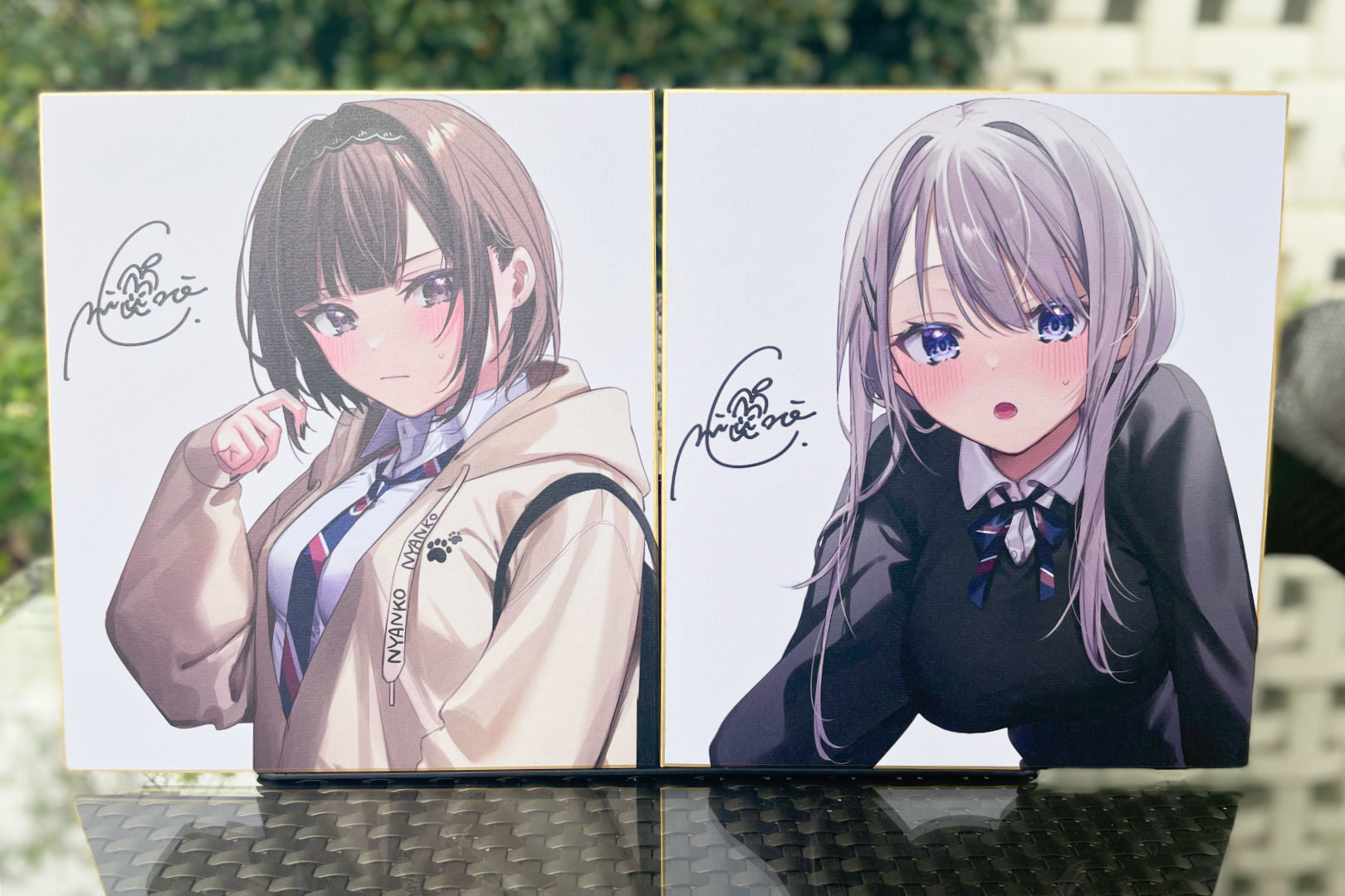 千種みのり「直筆サイン入り色紙セット」《ワンスト23'春コレ》