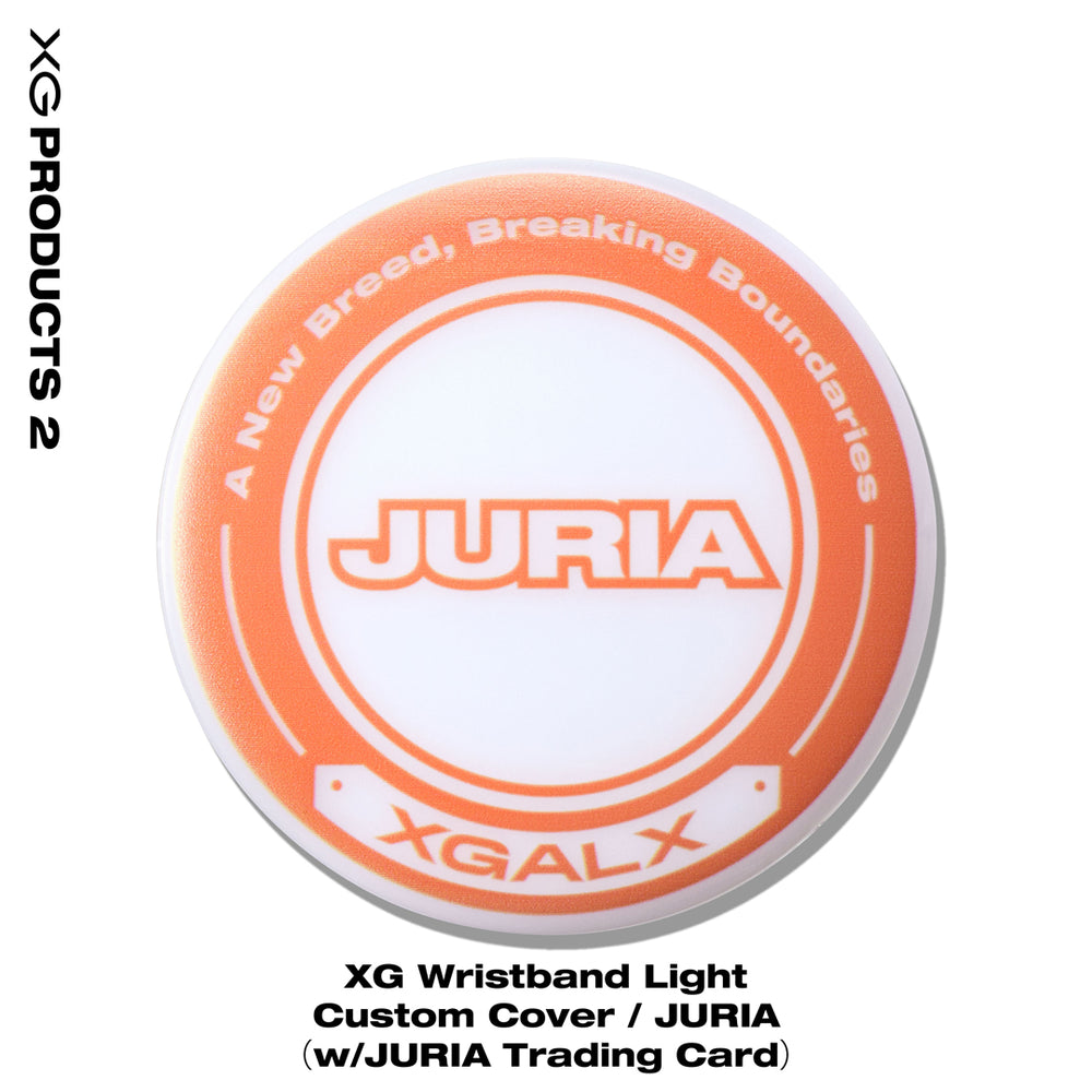 XG Wristband Light Custom Cover / JURIA（w/JURIA Trading Card