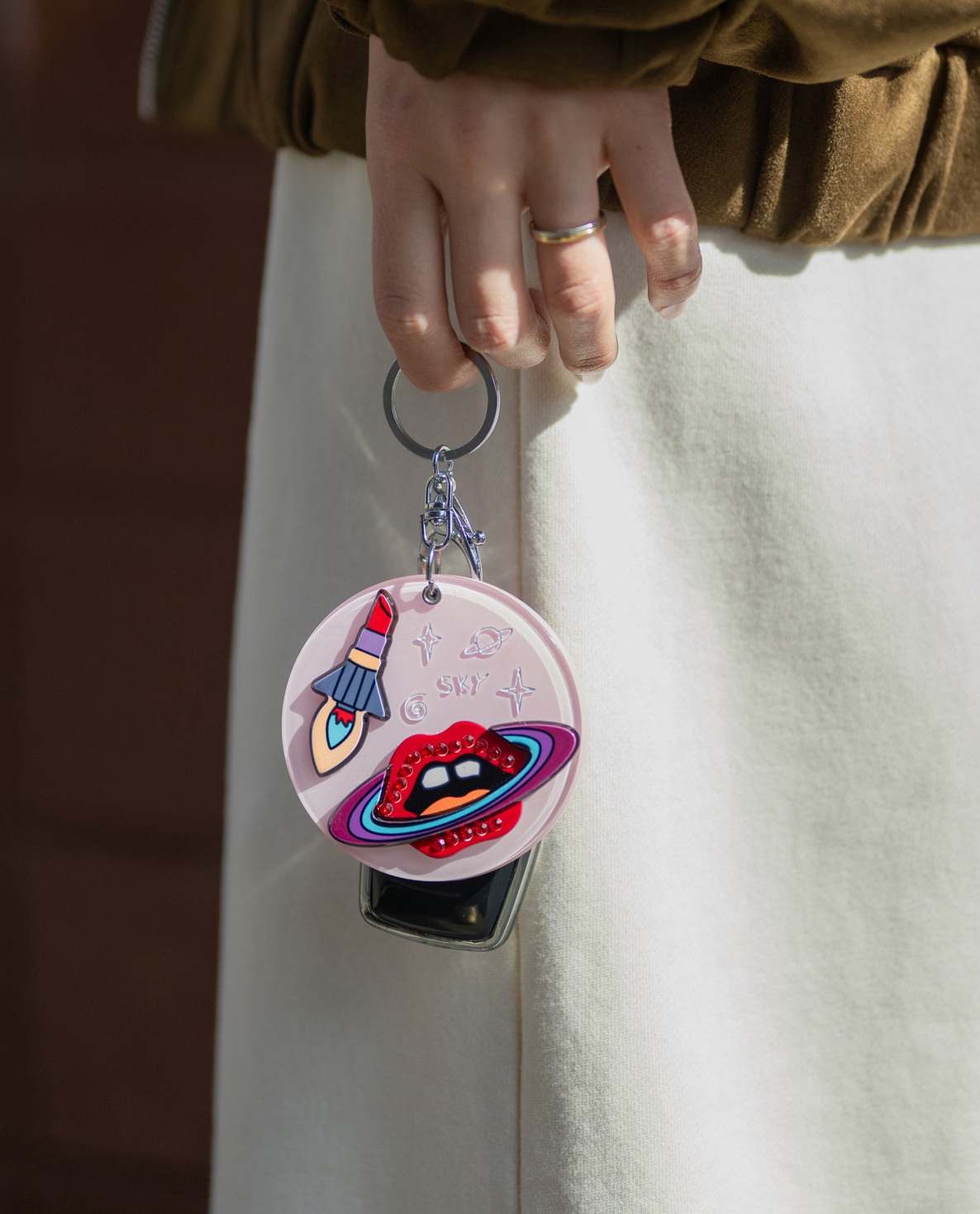 スライドミラーチャーム - YEVS